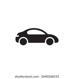 Black Car Icons Set. Car Vector Silhouettes, car icon black car icon