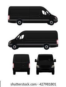 black work vans