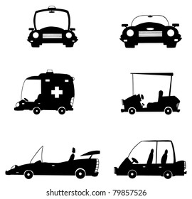Black Cars-Vector Collection