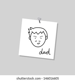 black cartoon set for use