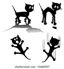 Scared Cat Images Stock Photos Vectors Shutterstock