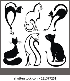 Black Cat Silhouette Tattoos Images Stock Photos Vectors Shutterstock