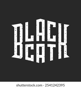 Black Cat Creative Typography Design