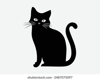 black cat, happy International Cat Day! 