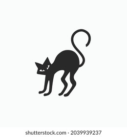 black cat icon for business website,apps, and many mor