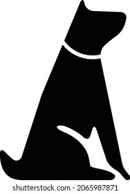 Ilustración vectorial del icono del gato negro