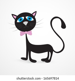Black Cat Illustration