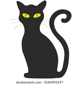 Black cat image free download