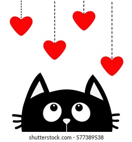 Love Cat Vector High Res Stock Images Shutterstock