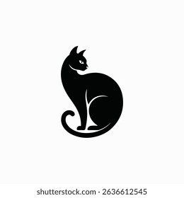 Black Cat Pet Art Image
