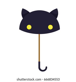black cat umbrella.