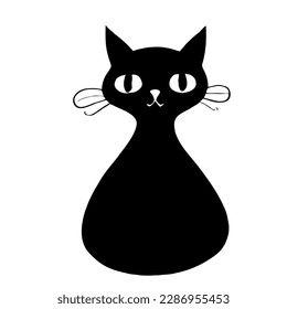 Black Cat Vectorial EPS file for commercial use