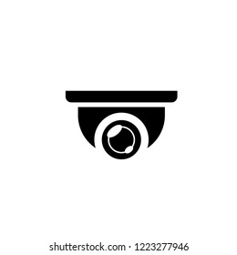 Black CCTV Sphere Icon