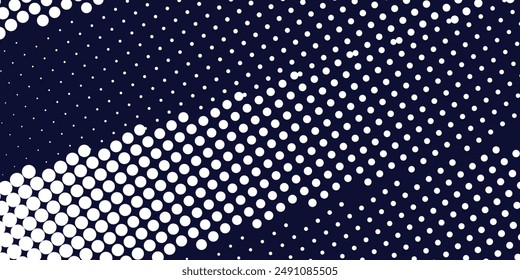 A black ceiling with a circular pattern of white dots. vector