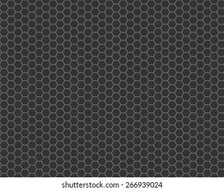 black cell comb seamless pattern, vector illustration