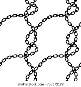 Black CHAIN Easy Pattern