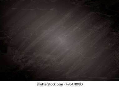 Textura gruesa de fondo de pizarra negra. Ilustración vectorial.