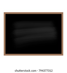 Black chalkboard background vector illustration
