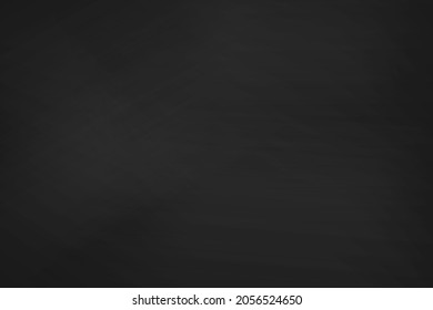 Black chalkboard horizontal background. Chalk texture on a dark background. Vector illustration.