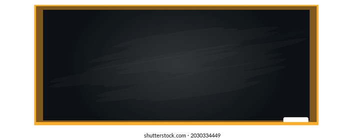 black chalkboard for school.vector design eps 10.
