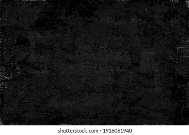 Black Charcoal Texture On Watercolour Paper Background