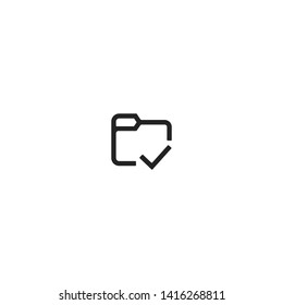 Black Checked line icon 1 