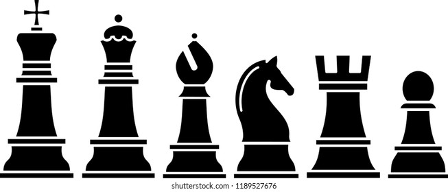 black chess icon