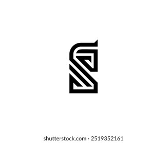 Black Chess Knight Horse silhouette logo design vector