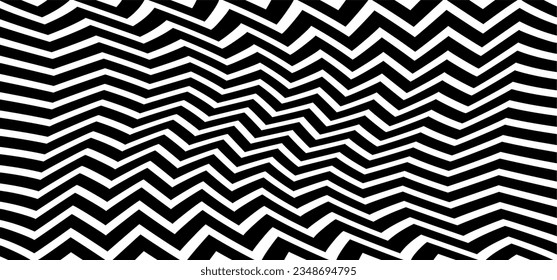 Black chevron pattern background. Vector classic chevrons vintage design. Geometric seamless memphis elements. Zigzag or zig zag line, herringbone textures. Retro pop art 80 70 years style