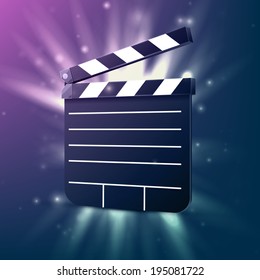 Black cinema clapper
