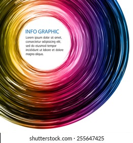 black Circle Abstract Technology background for computer graphic website internet and business. text box. label. Brochure. Roll. card. white background.