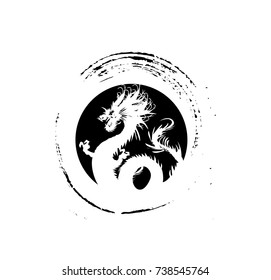 black circle dragon
