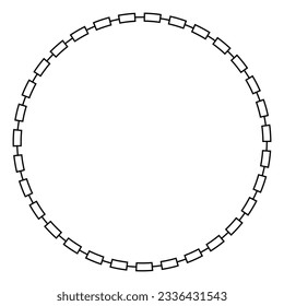 Black Circle Frame for Certificate, Placard Go Xi Fat Cai, Imlek Moment or other China Related