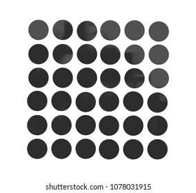 Black circle gradient set with modern abstract backgrounds. Grey fluid covers for calendar, brochure, invitation, cards. Trendy soft color. Template with round gradient set for screens and mobile app.