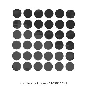 Black circle gradient set with modern abstract backgrounds. Grey fluid covers for calendar, brochure, invitation, cards. Trendy soft color. Template with round gradient set for screens and mobile app.