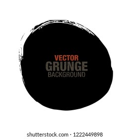 black circle grunge background
