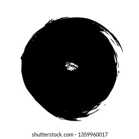 black circle grunge background