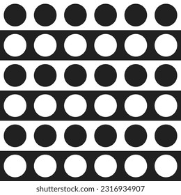 Círculo negro. Círculo sobre el fondo del patrón de línea de banda. fondo de patrón de círculo. fondo de línea. Patrón sin foco. de fondo, decoración, envoltura de regalo