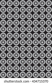 black circle pattern (use for wallpaper or fabric print)