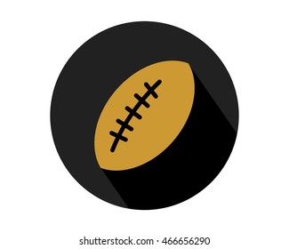 black circle rugby ball sports equipment tool utensil image vector