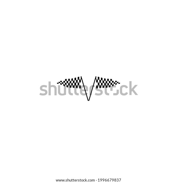 black circuit flag logo\
concept