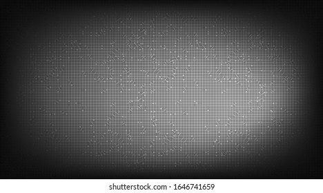 
Black Circuit Microchip Technology on Future Background,Hi-tech Digital and Communication Concept design,Free Space For text in put,Vector illustration.