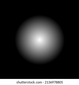 black classic gradient background with white decoration in the middle