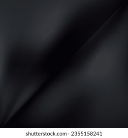 Black cloth background soft wrinkled fabric patrem and surface.