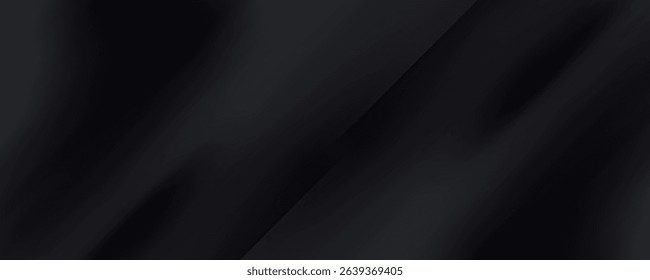 Black cloth background soft wrinkled fabric patrem and surface.