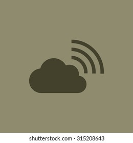 black cloud icon