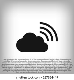 black cloud icon