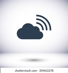 black cloud icon