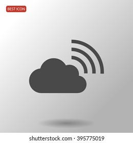 black cloud icon