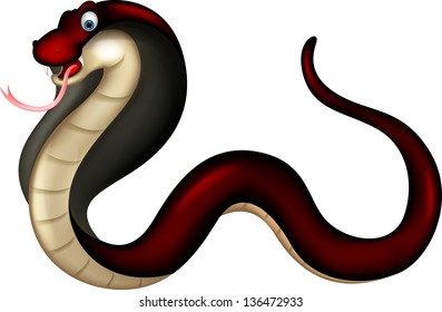 black cobra cartoon